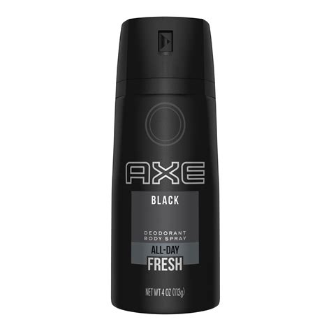 You won't still be smelling like. Axe Black Body Spray For Men, 4 Oz - Walmart.com - Walmart.com