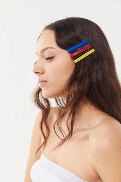 Rainbow Hair Pin Set Urban Outfitters