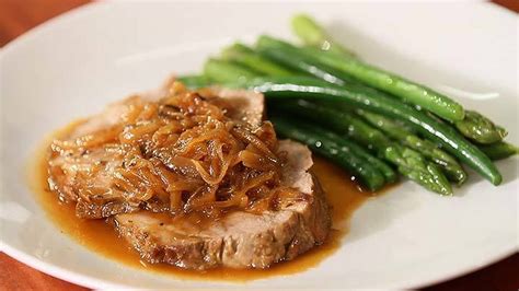 Roast Pork Scotch Fillet With Caramelised Onions — Everyday Gourmet