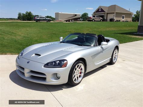 2003 Dodge Viper Srt 10 Convertible 2 Door 8 3l