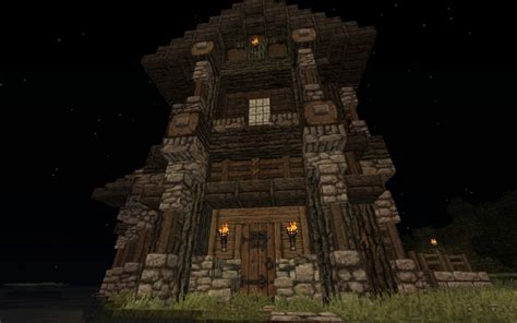 This is a thatched roof stable asset i created for three wind games' medieval rts game. Nordic Thatch-Roof MillHouse Minecraft Project