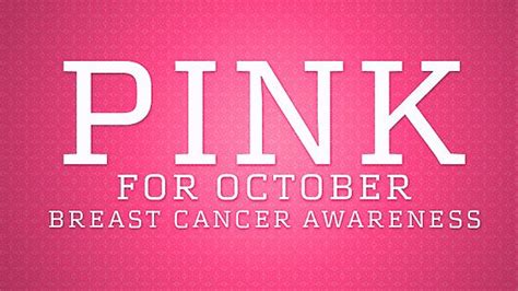 Show Your Support For Breast Cancer Awareness On Facebook The October