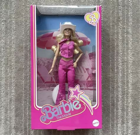Barbie The Movie Margot Robbie Doll In Pink Western Outfit Kyowa Hot