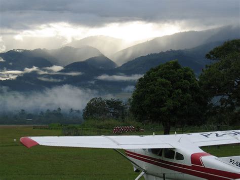 Papua New Guinea Wau Airstrip Alf Gillman Flickr