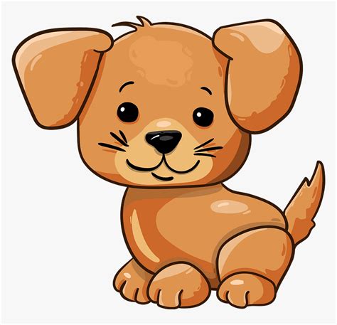 Perro Cachorro Lindo Dibujos Animados Carácter Cute Animated