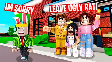 My Spoiled Stepsis Got Me Kicked Out In Roblox Brookhaven