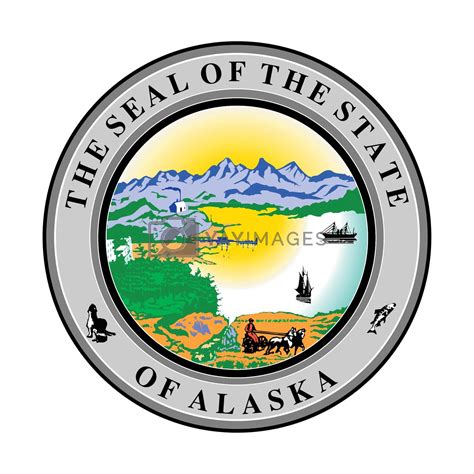 Royalty Free Image Alaska State Seal By Speedfighter