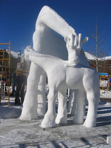 Amazing Art Of Snow Sculpture Noupe