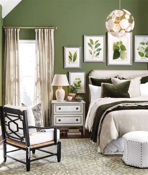 What Color Walls Go With Olive Green Furniture