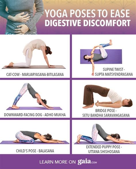 Yoga poses also improve body balance and longevity that rejuvenates the entire digestive system. Yoga Poses to Ease Digestive Discomfort | Gaia | Digestion ...