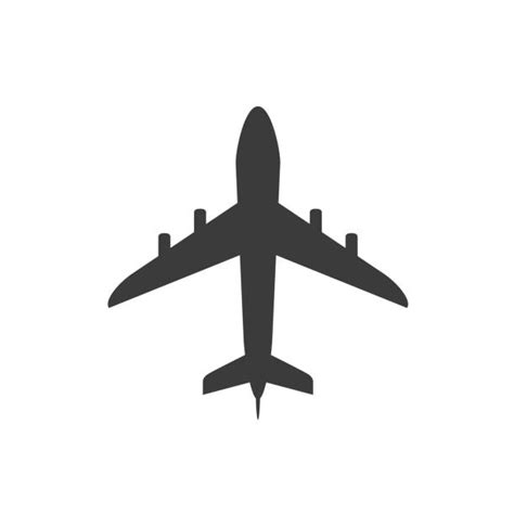 Airplane Silhouette Outline
