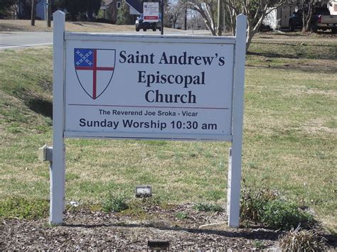 Saint Andrews Episcopal Church Cemetery In Haw River North Carolina