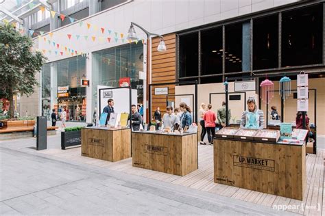 Quirky Builds Creates Pop Up Flatpack Market Stalls For Appear Here Up