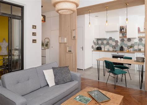 Cuisine ouverte sur salon réussie : 20 astuces - Clem ATC