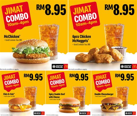 McDonald S Now Has Five Combo Meals For Under RM10 Here Are All The Deets
