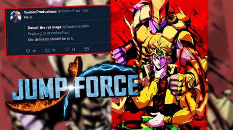 Dio Brando Is In Jump Force According To Yonkouproductions Youtube
