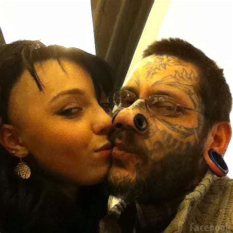 Looking for a nice family to adopt me. PHOTOS Lesya Toumaniantz has man's name tattooed on her ...