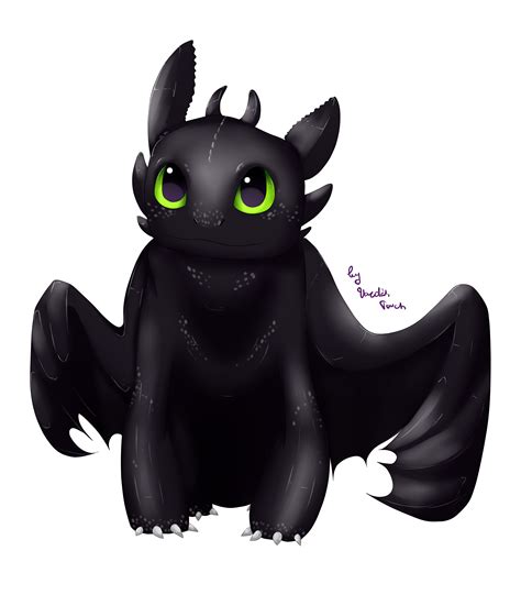Toothless Httyd By Vardastouch On Deviantart
