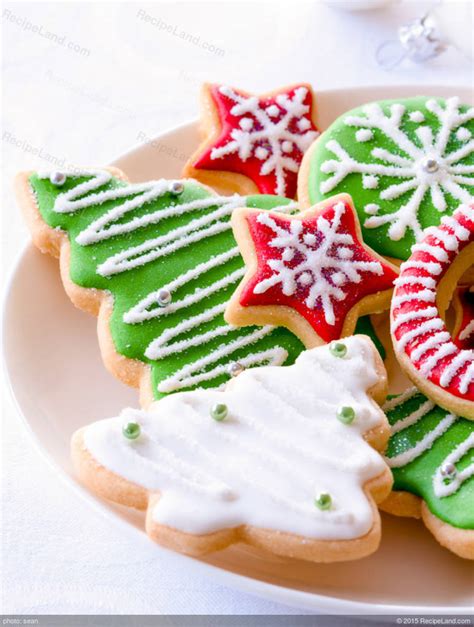 Molded Christmas Cookies Recipe