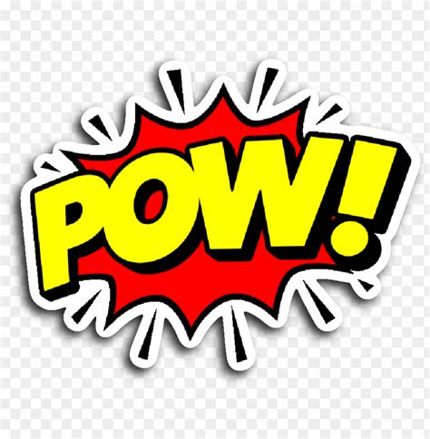 Free Download Hd Png Pow Comic Balloon Png Image With Transparent