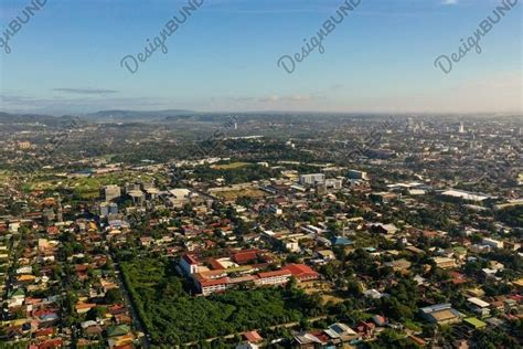 Aerial View Of The Davao City