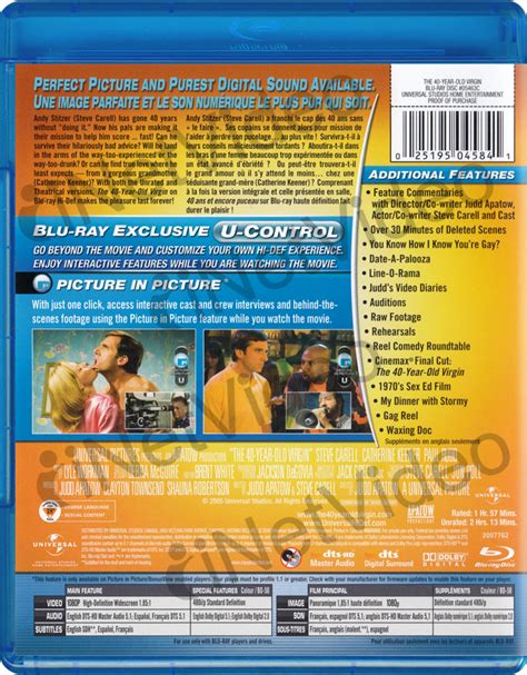 The 40 Year Old Virgin Blu Ray 2005 For Sale Online Ebay