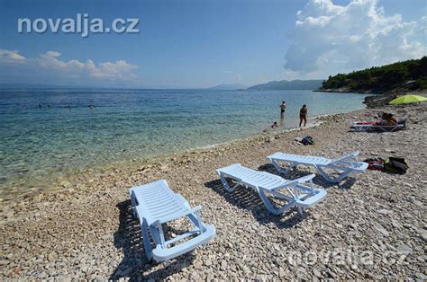 Pláže Prigradica Ostrov Korčula Chorvatsko Novalja