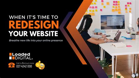 Time To Redesign Your Website Loaded Digital