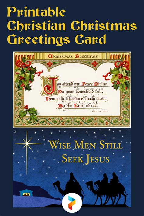 free christian printable christmas cards printable templates