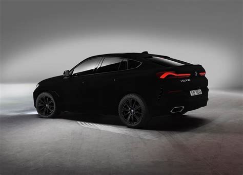 Painted with Vantablack this BMW X6 is the ''Worlds ...