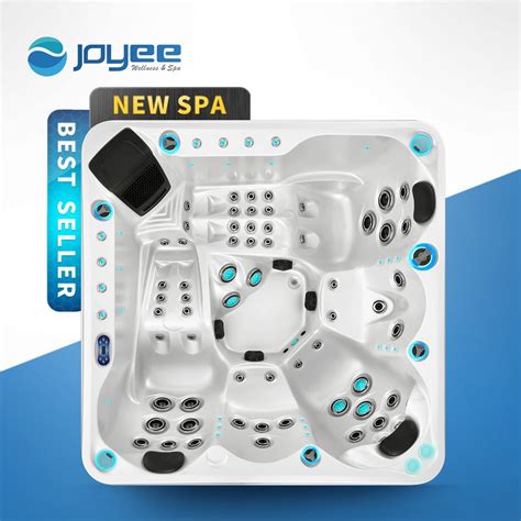 Joyee Aristech Acrylic Spa Pools Balboa Spa Touch 5 Person Jet Massage Hot Tub Outdoor Spas