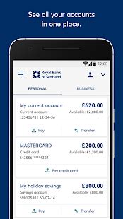 Click on create to enter particulars of the new service provider and corresponding bill details. Royal Bank of Scotland Mobile Banking - Apps on Google Play