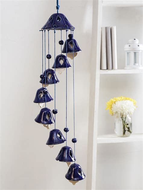 Shop from wide range of room & bathroom décor items like wall art, photo frames, decorative lights, dinnerware many more. Decorative Ceramic Wind Chime !! | Wind chimes, Home decor ...