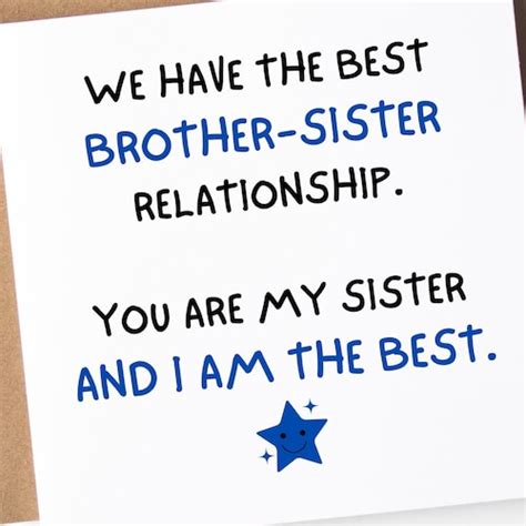 Sister Birthday Card Funny Card For Sister Funny Birthday Etsy Uk