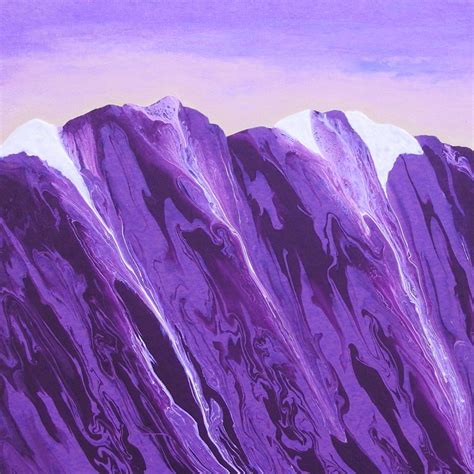 Purple Mountain Majesty Janine Wilson