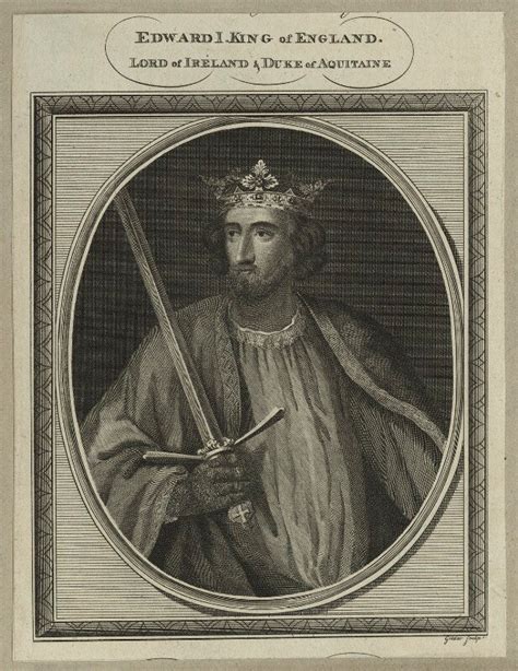 King Edward I Longshanks Portrait Print National Portrait Gallery