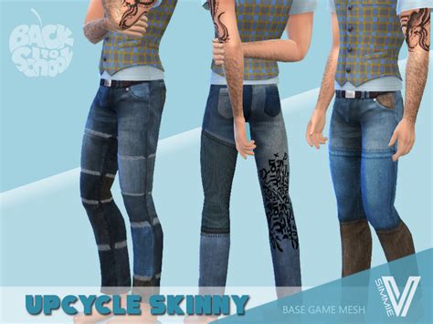 The Sims Resource Back To School Upcycle Skinny Jeans