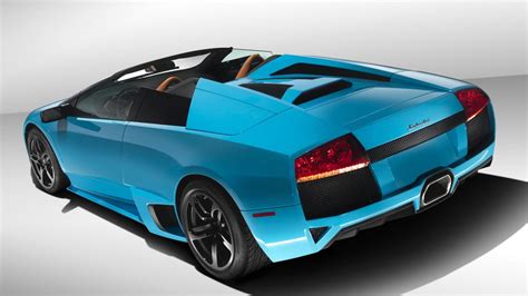 Blue Sports Car Lamborghini Murcielago Hd Wallpaper Wallpaper Flare
