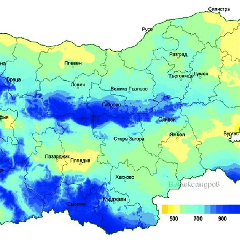 Pdf Climate Profile Of Bulgaria In The Period 1988 2016 And Brief