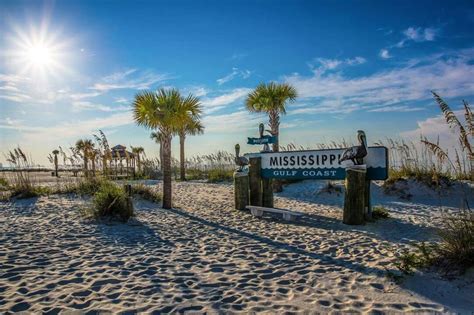 Mississippi Gulf Coast Beach Towns Cross Cinnabar