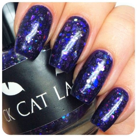 According to mary molloy, animal behavior counselor and founder of nirvana tails in nyc—yes do nail caps bother cats? Black Cat Lacquer, Aquarius | Nail polish, Sensational ...