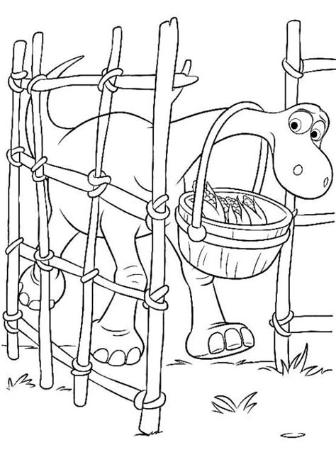 Arlo Good Dinosaur Coloring Page Free Printable Coloring Pages