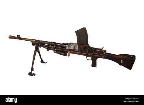 Czechoslovakian Light Machine Gun A Zgb 30 Prototype Of The Bren Gun