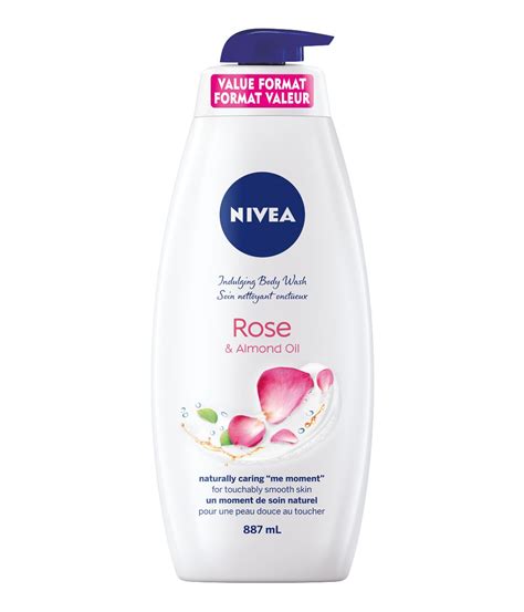 Nivea Rose And Almond Oil Indulging Body Wash Walmart Canada