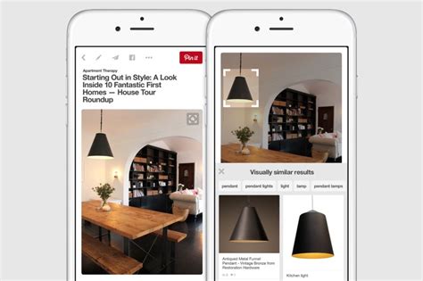 Pinterest Now Lets You Find Visually Similar Things Inside Of Pins