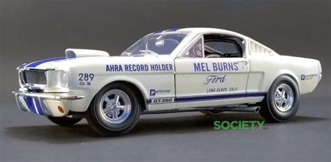 Acme Mel Burns Ford 1965 Shelby Gt350 Drag Car •