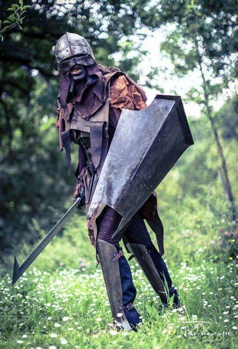 Lord Of The Rings Uruk Hai Armor Uruk Hai Warrior Cosplay Armor Etsy