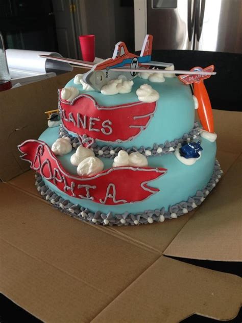 Airplane cake idea by dianne b., rock springs, wy. Planes cake, cheat and use the foam flyer plane on top ...