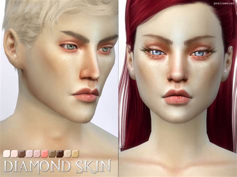 Ps Diamond Skins By Pralinesims At Tsr Sims 4 Updates