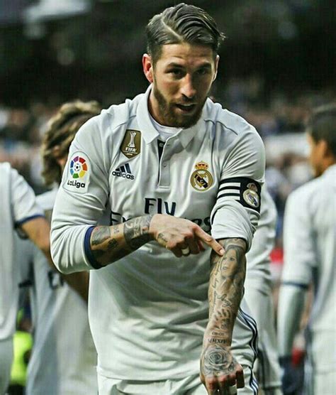 Ramos plays for right back for real madrid and the spanish national team. Sergio Ramos and his mothers tattoo Real Madrid | Sergio ...